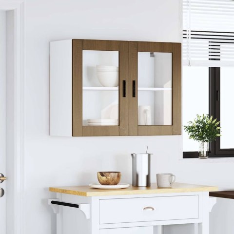SZAFKA ŚCIENNA KUCHENNA ZE SZKLANYMI DRZWIAMI PORTO 80X31X60