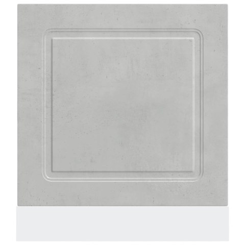 PANEL DO ZMYWARKI KALMAR SZAROŚĆ BETONU 60X1,5X67CM