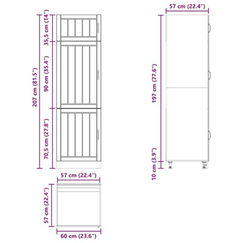 SZAFKA KUCHENNA LUCCA BIAŁY