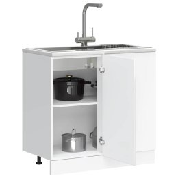 SZAFKA KUCHENNA DOLNA KALMAR BIAŁA POŁYSK 86X46X81,5CM