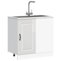 SZAFKA KUCHENNA DOLNA KALMAR BIAŁA POŁYSK 86X46X81,5CM