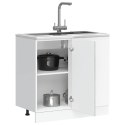 SZAFKA KUCHENNA DOLNA KALMAR SZAROŚĆ BETONU 86X46X81,5CM