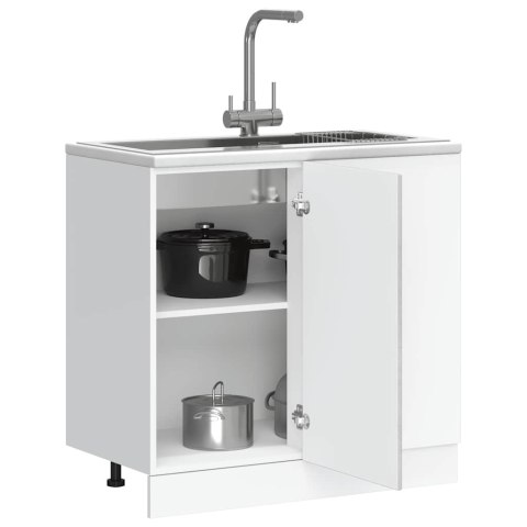 SZAFKA KUCHENNA DOLNA KALMAR SZAROŚĆ BETONU 86X46X81,5CM