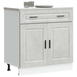 SZAFKA KUCHENNA DOLNA PORTO BETONOWY SZARY 80X46X81,5CM