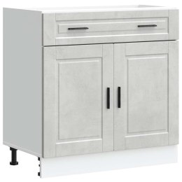 SZAFKA KUCHENNA DOLNA PORTO BETONOWY SZARY 80X46X81,5CM