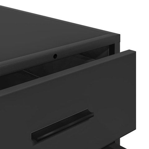 KOMODA CZARNA 70X41X70CM