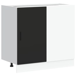 SZAFKA DOLNA POD ZLEW CZARNY 86X46X81,5CM