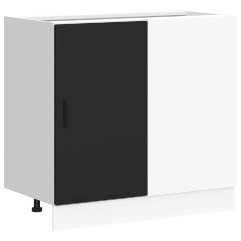 SZAFKA DOLNA POD ZLEW CZARNY 86X46X81,5CM