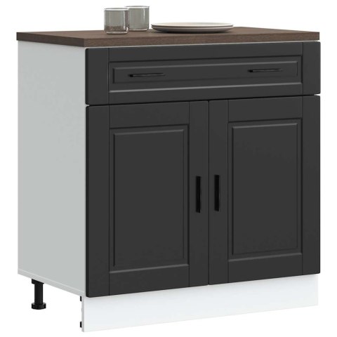 SZAFKA KUCHENNA DOLNA PORTO CZARNA 80X46X81,5CM