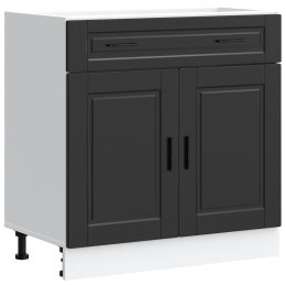 SZAFKA KUCHENNA DOLNA PORTO CZARNA 80X46X81,5CM