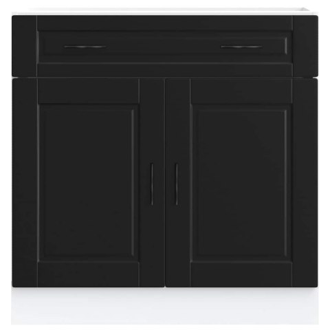 SZAFKA KUCHENNA DOLNA PORTO CZARNA 80X46X81,5CM