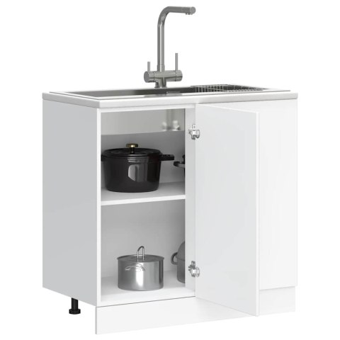 SZAFKA DOLNA POD ZLEWOZMYWAK BIAŁA 86X46X81,5CM
