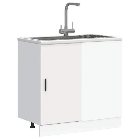 SZAFKA DOLNA POD ZLEWOZMYWAK BIAŁA 86X46X81,5CM