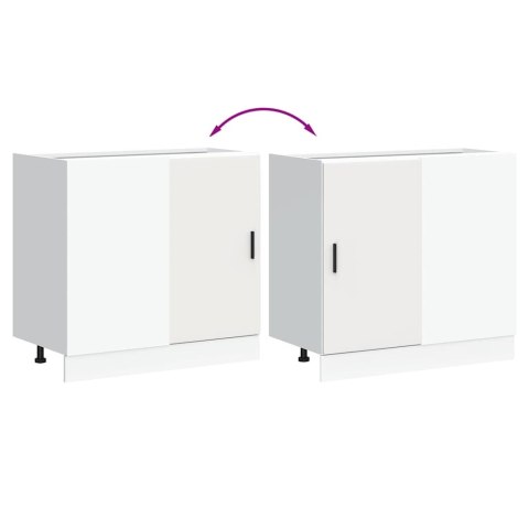 SZAFKA DOLNA POD ZLEWOZMYWAK BIAŁA 86X46X81,5CM