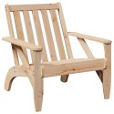 KRZESŁO OGRODOWE ADIRONDACK 75X77X77CM LITE DREWNO SOSNOWE