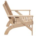 KRZESŁO OGRODOWE ADIRONDACK 75X77X77CM LITE DREWNO SOSNOWE