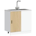 SZAFKA DOLNA ZLEWU SONOMA OAK 86X46X81,5CM