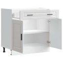 SZAFKA KUCHENNA DOLNA PORTO BIAŁA POŁYSK 80X46X81,5CM