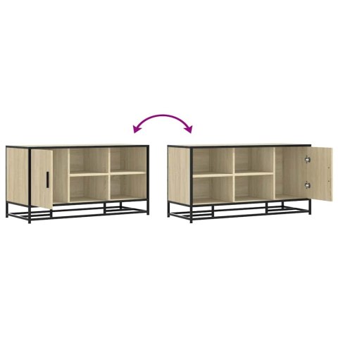 ŁAWKA Z MIEJSCEM NA BUTY DĄB SONOMA 100X40X53,5CM