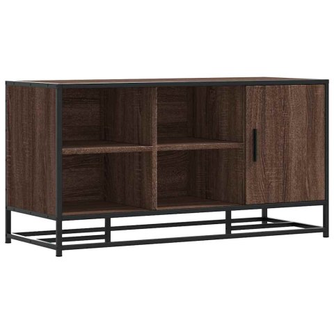 ŁAWKA Z MIEJSCEM NA BUTY BRĄZOWY DĄB 100X40X53,5CM