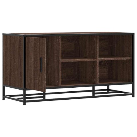 ŁAWKA Z MIEJSCEM NA BUTY BRĄZOWY DĄB 100X40X53,5CM