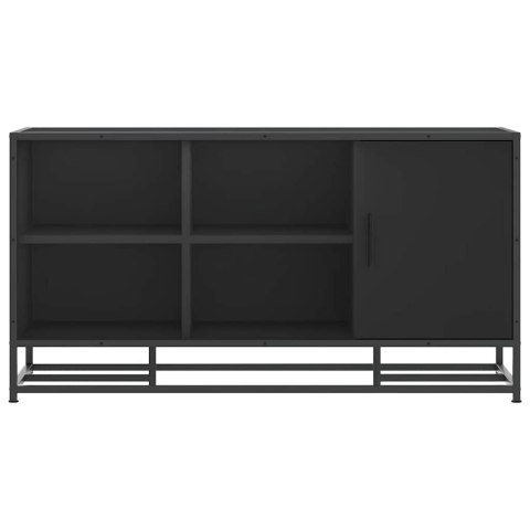 ŁAWKA Z MIEJSCEM NA BUTY CZARNA 100X40X53,5CM