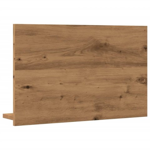 SZAFKA ŁAZIENKOWA Z LUSTREM DĄB ARTISAN 60X11X37CM