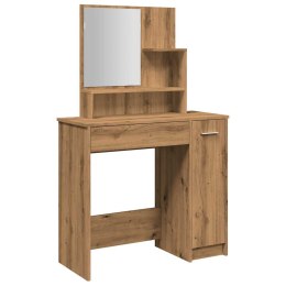 TOALETKA Z LUSTREM DĄB ARTISAN 74,5X40X141CM