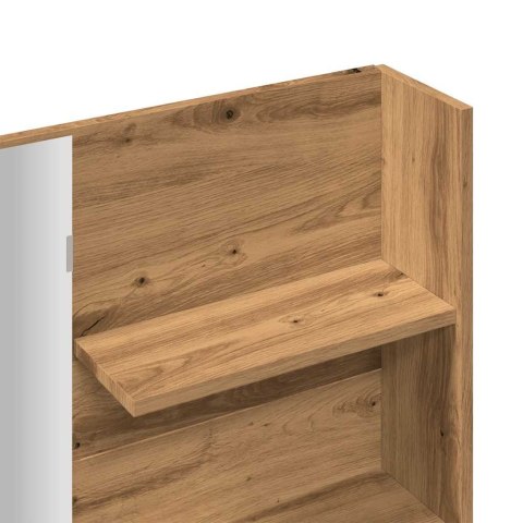 TOALETKA Z LUSTREM DĄB ARTISAN 74,5X40X141CM