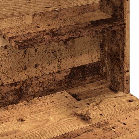 TOALETKA Z LED STARE DREWNO 74,5X40X141CM