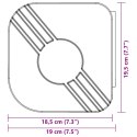 ZWIJANA MARKIZA NIEBIESKO-BIAŁA 3,5X2,5M TKANINA I ALUMINIUM