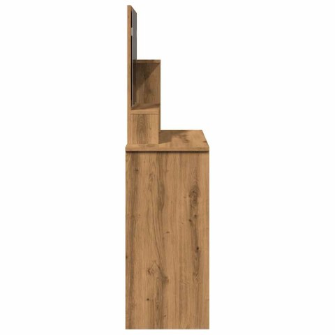 TOALETKA Z LUSTREM DĄB ARTISAN 86,5X35X136CM