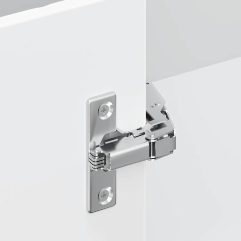 NAROŻNA SZAFKA KUCHENNA DOLNA "LUCCA" POŁYSK BIAŁY