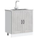 SZAFKA KUCHENNA DOLNA POD ZLEW "LUCCA" BETON SZARY 80X46X81,5CM