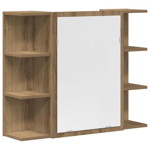 4-CZĘŚCIOWY ZESTAW MEBLI ŁAZIENKOWYCH DĄB ARTISAN