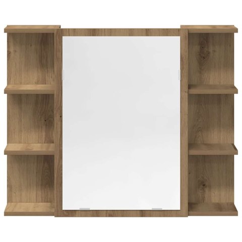 4-CZĘŚCIOWY ZESTAW MEBLI ŁAZIENKOWYCH DĄB ARTISAN