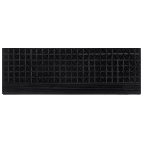 NAKŁADKI NA SCHODY 10 SZT. 25X75CM GUMOWE ANTYPOŚLIZGOWE BEZPIECZNE