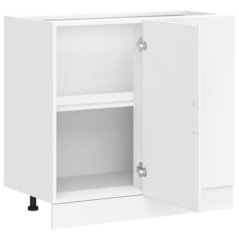 SZAFKA KUCHENNA POD ZLEWOZMYWAK „LUCCA" BIAŁA 86X46X81,5 CM