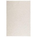 DYWAN "ZIZUR" KREMOWY WYGLĄD JUTY DO WEWNĄTRZ I NA ZEWNĄTRZ