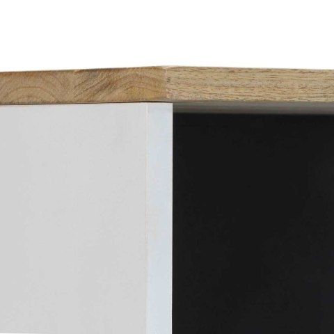 SZAFKA ŁAZIENKOWA 38X33,5X160CM LITE DREWNO MANGO