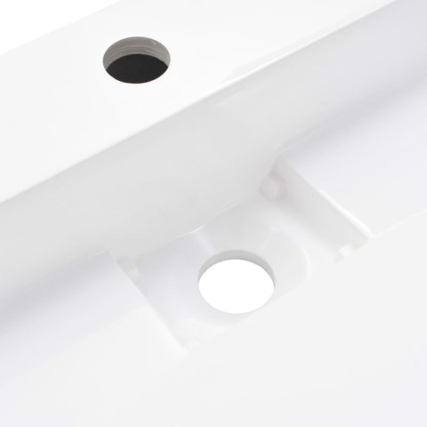 UMYWALKA 120X46X11CM KOMPOZYT MINERALNY/MARMUROWY BIAŁA