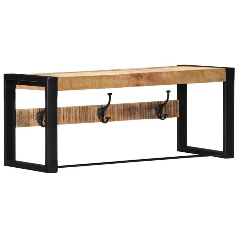 WIESZAK NA UBRANIA 80X35X35CM LITE DREWNO SUROWE MANGO