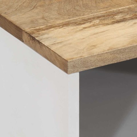 SZAFKA POD TELEWIZOR 80X31,5X46CM LITE DREWNO MANGO