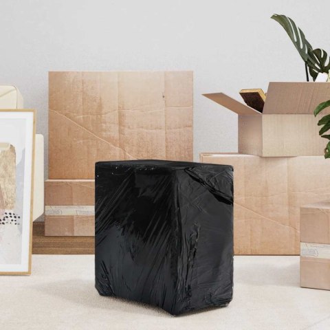 FOLIA STRETCH 2 SZT. CZARNA 20 ΜM 50CMX 150M