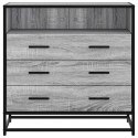 KOMODA SZARY DĄB SONOMA 70X41X70CM