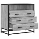 KOMODA SZARY DĄB SONOMA 70X41X70CM