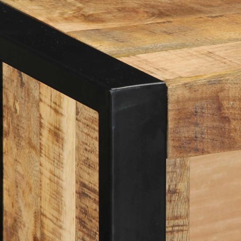 SZAFKA RTV 80X30X25CM LITE DREWNO SUROWE MANGO