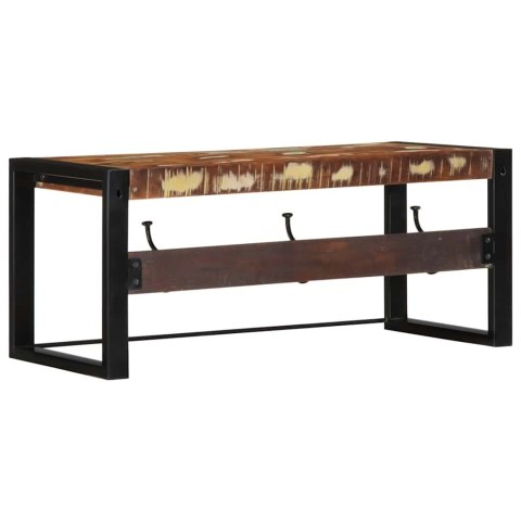 WIESZAK NA UBRANIA WIELOKOLOROWY LITE DREWNO ODZYSKANE