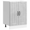SZAFKA KUCHENNA DOLNA POD ZLEW "LUCCA" BETON SZARY 60X46X81,5CM