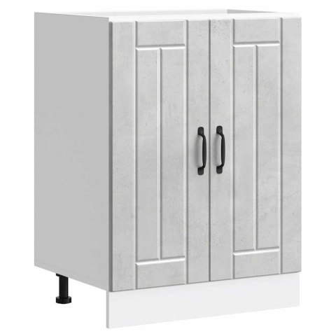 SZAFKA KUCHENNA DOLNA POD ZLEW "LUCCA" BETON SZARY 60X46X81,5CM